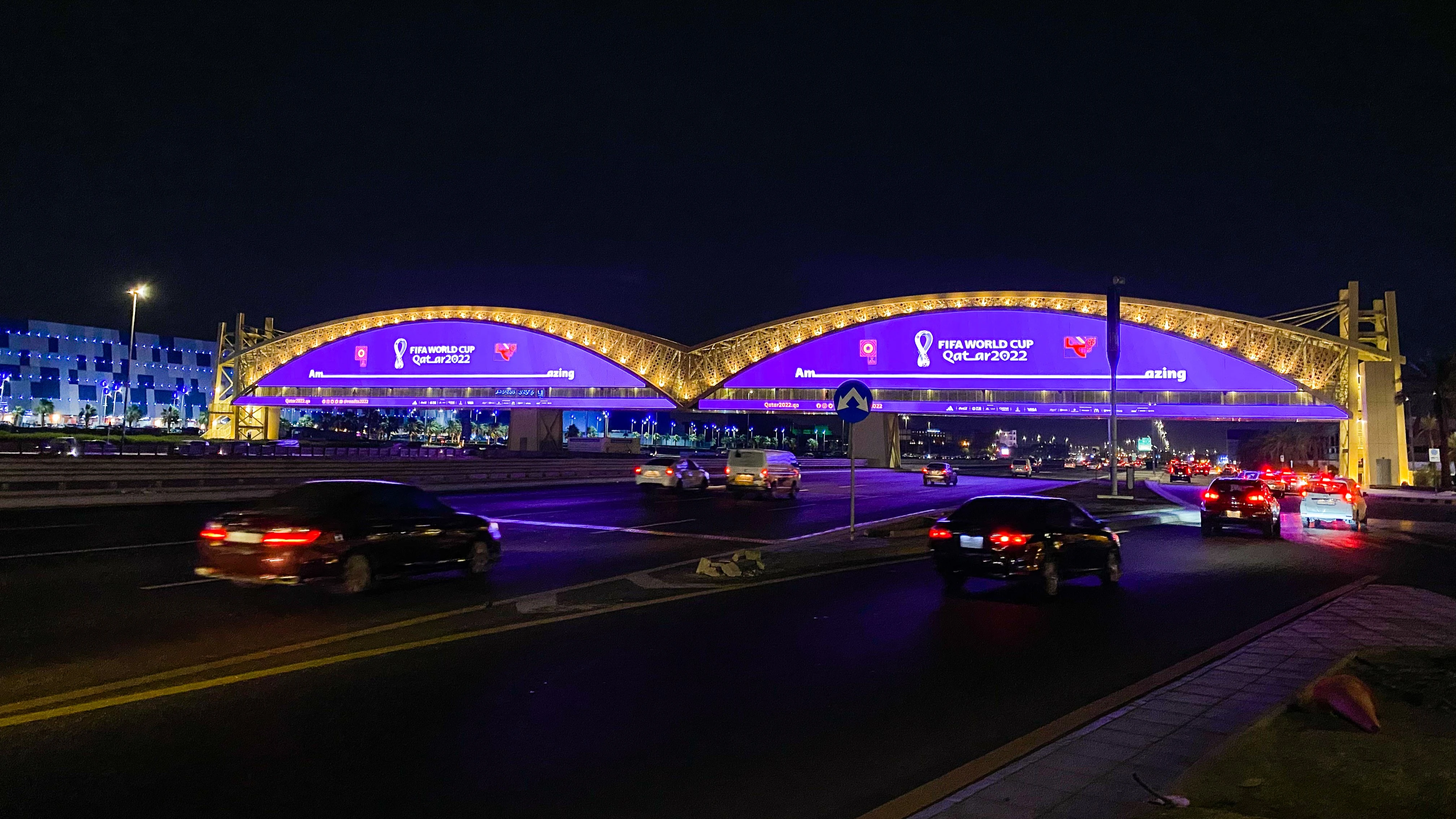 Digital Steel Bridge | Prince Majid Road, Jeddah, Saudi Arabia